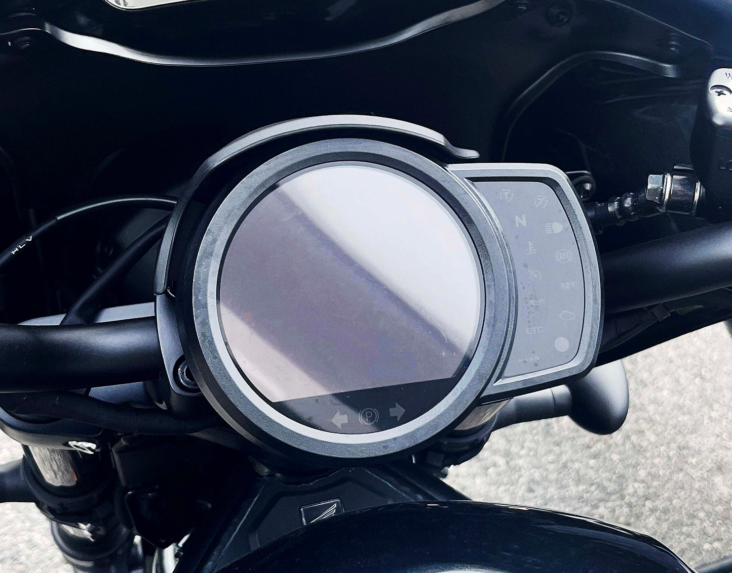 HONDA Rebel 1100/500 レブル 1100/500 メーター保護フィルム (キズ自己修復 10年耐久)