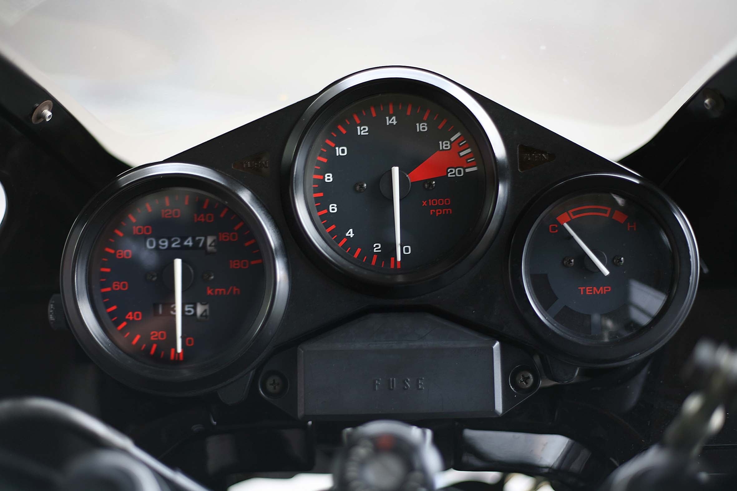 HONDA CBR250R(MC17) CBR250F(MC14) メーター保護フィルム キズ自己