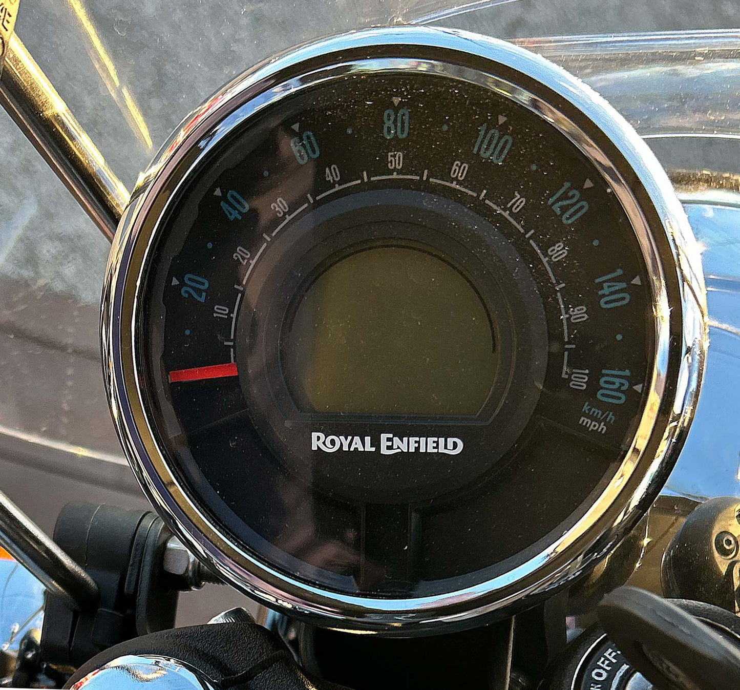 Royal Enfield HUNTER 350/ハンター350/SCRAM 411 /スクラム411 メーター保護フィルム (キズ自己修復 10年耐久)