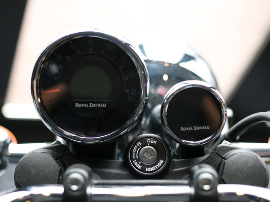 Royal Enfield New HUNTER 350/ニューハンター350/METEOR 350/メテオ350 メーター保護フィルム (キズ自己修復 10年耐久)