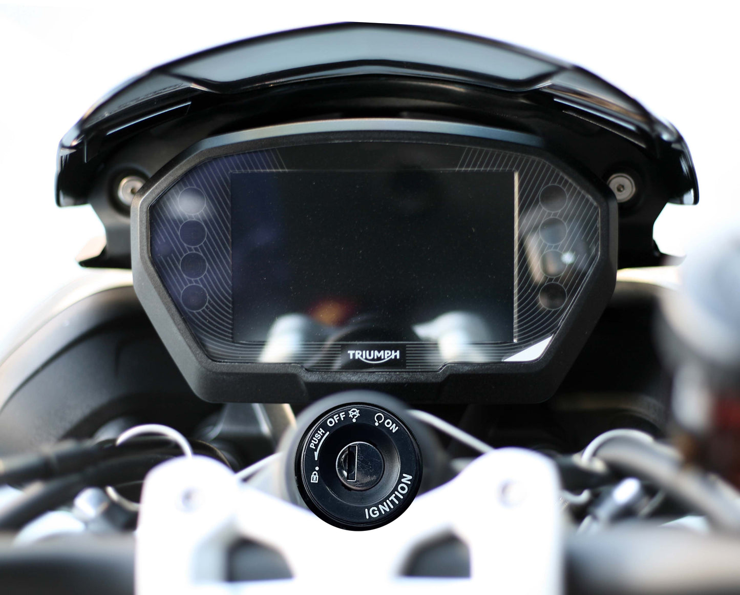 TRIUMPH STREET TRIPLE765  RX/RS/Moto2 トライアンフ ストリートトリプル765  RX/RS/Moto2 メーター保護フィルム (キズ自己修復 10年耐久)