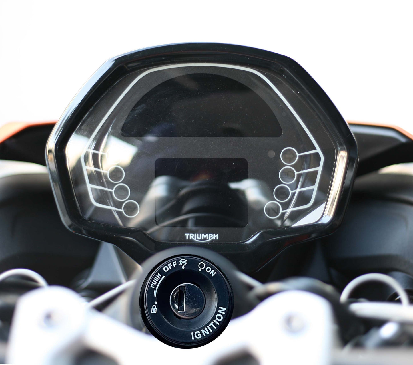 TRIUMPH TIGER SPORT660/800 STREET TRIPLE765 R DAYTONA660 トライアンフ スポーツ ストリートトリプル765R デイトナ660 メーター保護フィルム (キズ自己修復 10年耐久)